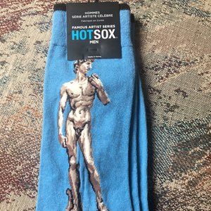 NWT Mens Hot Sox - Michaleangelo David